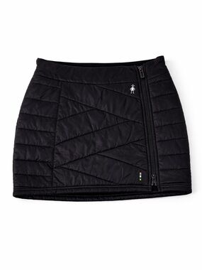 Smartwool Smartloft Zip Skirt Black Insulated Wool Hiking Small Flaw